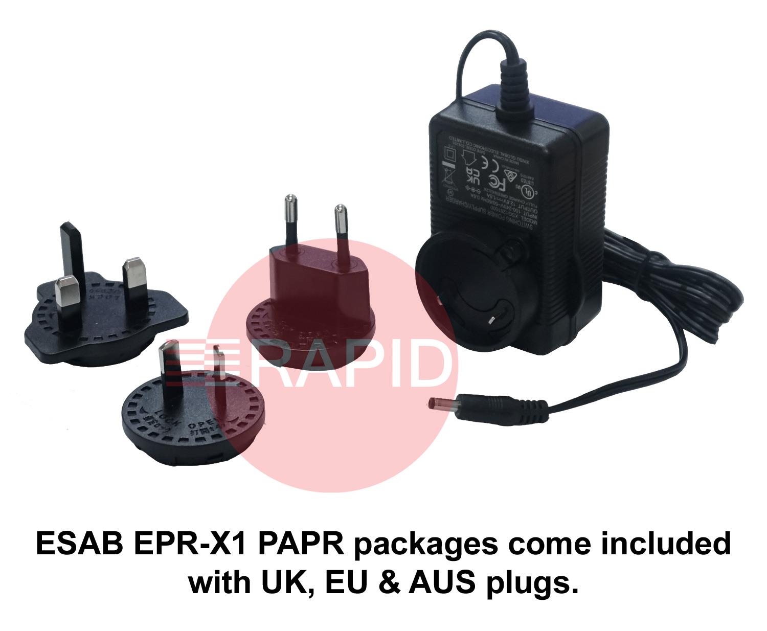 0700500900  ESAB EPR-X1 PAPR System with 1m Hose